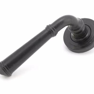 External Beeswax Regency Lever on Rose Set (Art Deco) - Unsprung