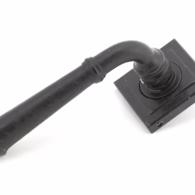External Beeswax Regency Lever on Rose Set (Square) - Unsprung