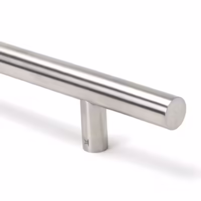 Satin SS (316) 0.9m T Bar Handle Secret Fix 32mm Ø - Image 3