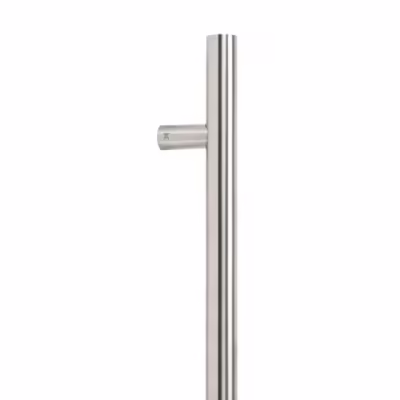 Satin SS (316) 1.2m T Bar Handle Bolt Fix 32mm Ø