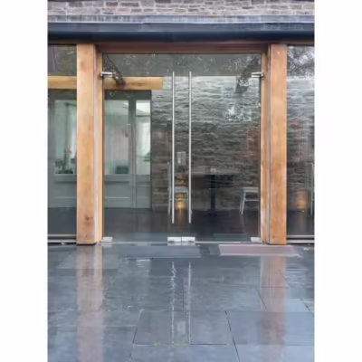 Satin SS (316) 1.8m T Bar Handle B2B Fix 32mm Ø - Image 4