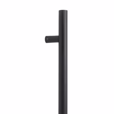 Matt Black SS (316) 1.8m T Bar Handle Secret Fix 32mm Ø
