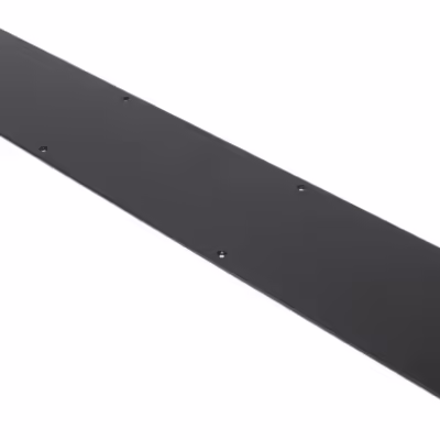 Black 780mm x 150mm Kick Plate