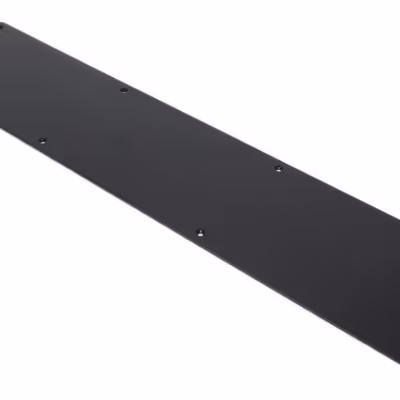Black 700mm x 150mm Kick Plate