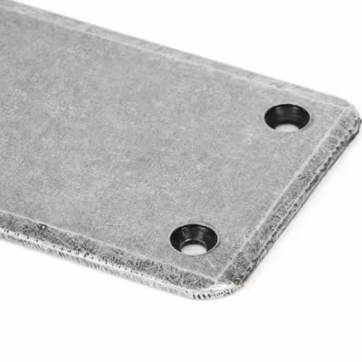 Pewter 1800mm Plain Fingerplate