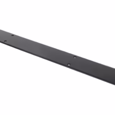 Black 800mm Plain Fingerplate
