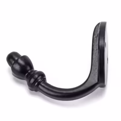 Black Coat Hook - Image 2