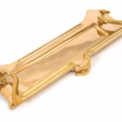 Polished Brass Postal Letter Plate