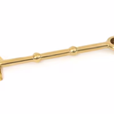 Polished Brass 6" Cabin Hook