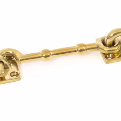 Polished Brass 4" Cabin Hook