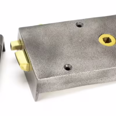 Iron Right Hand Bathroom Latch