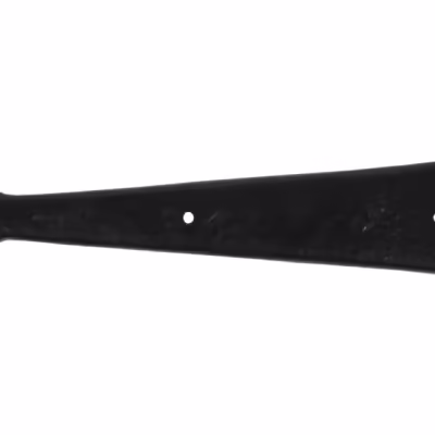 Black Textured 12" Cast T Hinge (pair)