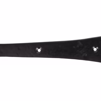 Black Smooth 10½" Cast T Hinge (pair)