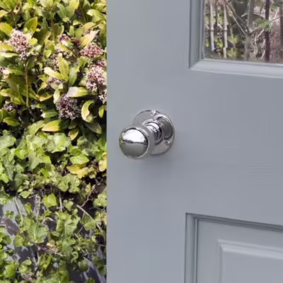 Polished Nickel Ball Mortice Knob Set - Image 4