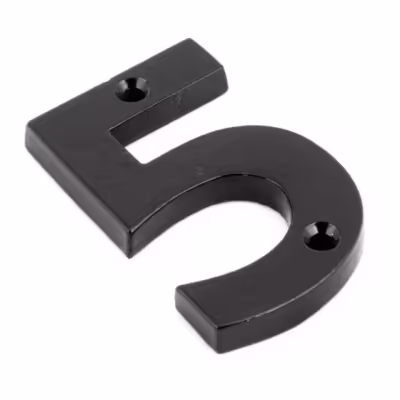 Black Numeral 5