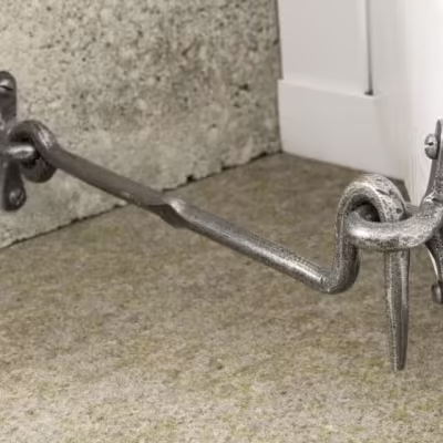 Pewter 8" Forged Cabin Hook - Image 3