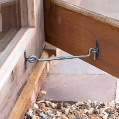 Pewter 8" Forged Cabin Hook - Image 4