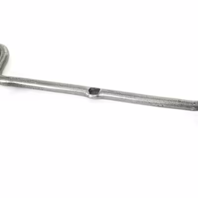 Pewter 8" Forged Cabin Hook - Image 1