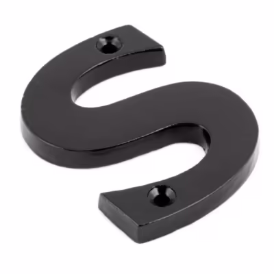 Black Letter S - Image 1