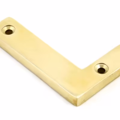 Polished Brass Letter L