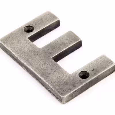Antique Pewter Letter E