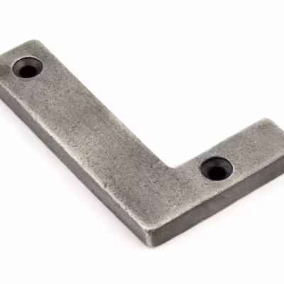 Antique Pewter Letter L