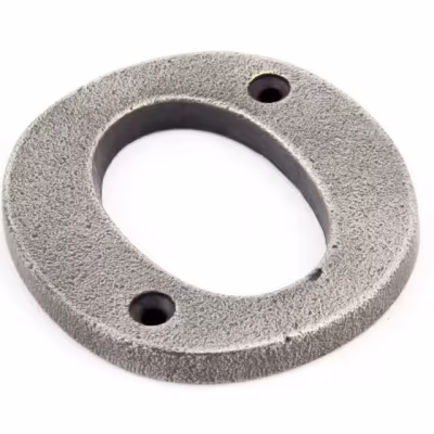 Antique Pewter Letter O