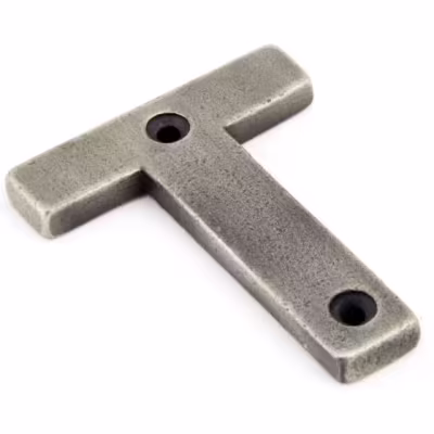 Antique Pewter Letter T
