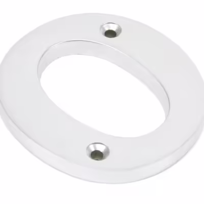 Satin Chrome Letter O