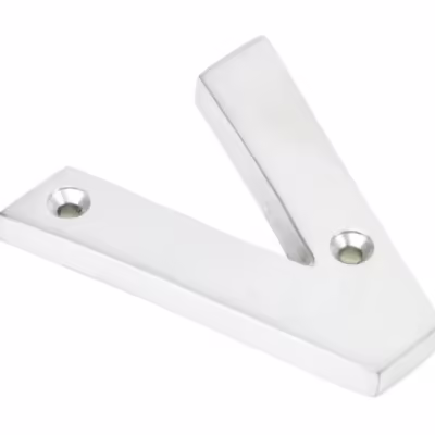 Satin Chrome Letter V - Image 1