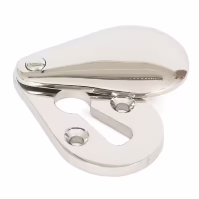 Polished Nickel Plain Escutcheon