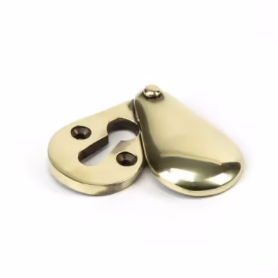 Aged Brass Plain Escutcheon