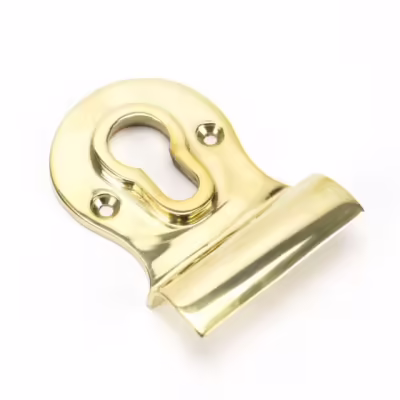 Polished Brass Euro Door Pull - Image 1