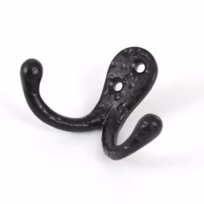 Black Celtic Double Robe Hooks