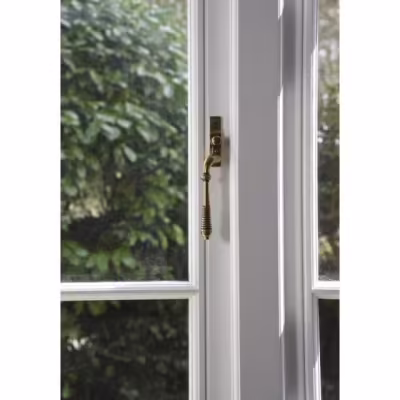 Aged Brass Reeded Espag - LH - Image 4