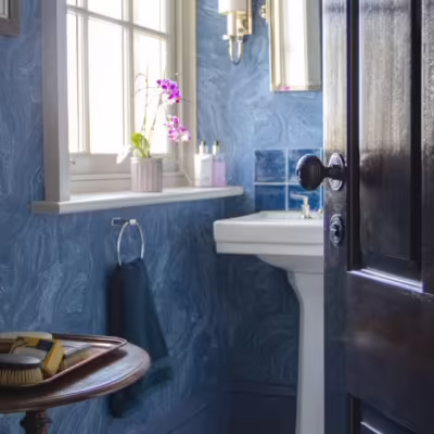 Aged Bronze Round Bathroom Thumbturn - Image 5