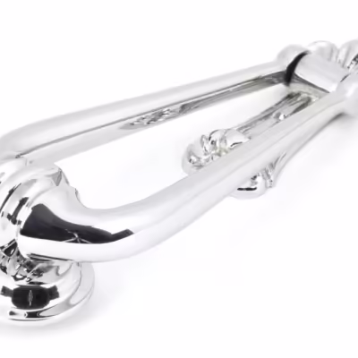 Polished Chrome Loop Door Knocker