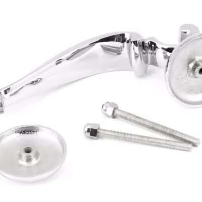 Polished Chrome Doctors Door Knocker - Image 3