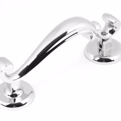 Polished Chrome Doctors Door Knocker