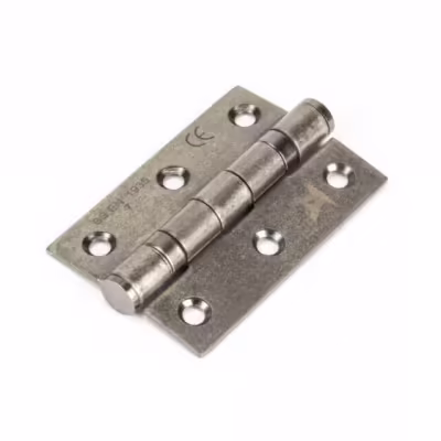 Pewter 3" Ball Bearing Butt Hinge (Pair) ss
