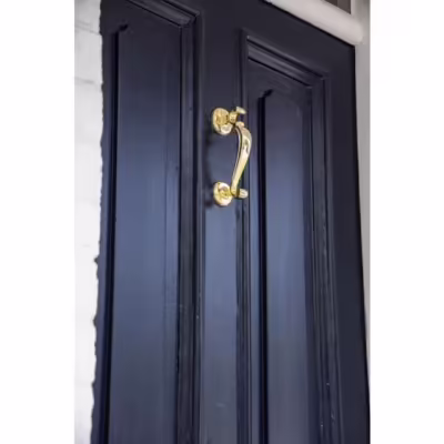 Polished Brass Doctors Door Knocker - Image 4