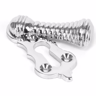 Polished Chrome Beehive Escutcheon