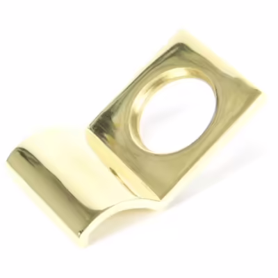 Polished Brass Rim Cylinder Pull - Image 1