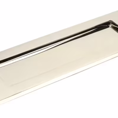 Polished Nickel Large Letter Plate