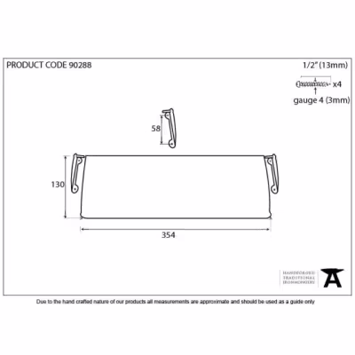 Polished Nickel Large Letter Plate Cover - Image 3