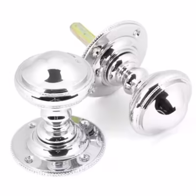 Polished Chrome Brockworth Mortice Knob Set