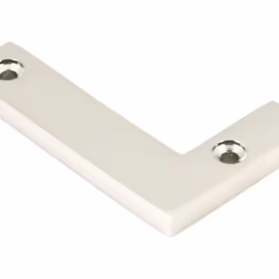 Polished Nickel Letter L