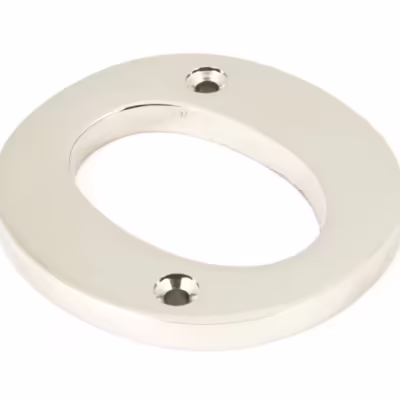 Polished Nickel Letter O