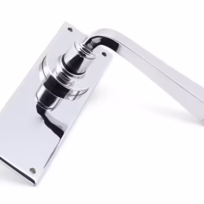Polished Chrome Avon Lever Latch Set - Image 3