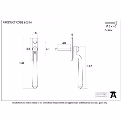 Pewter Avon Espag - Image 3